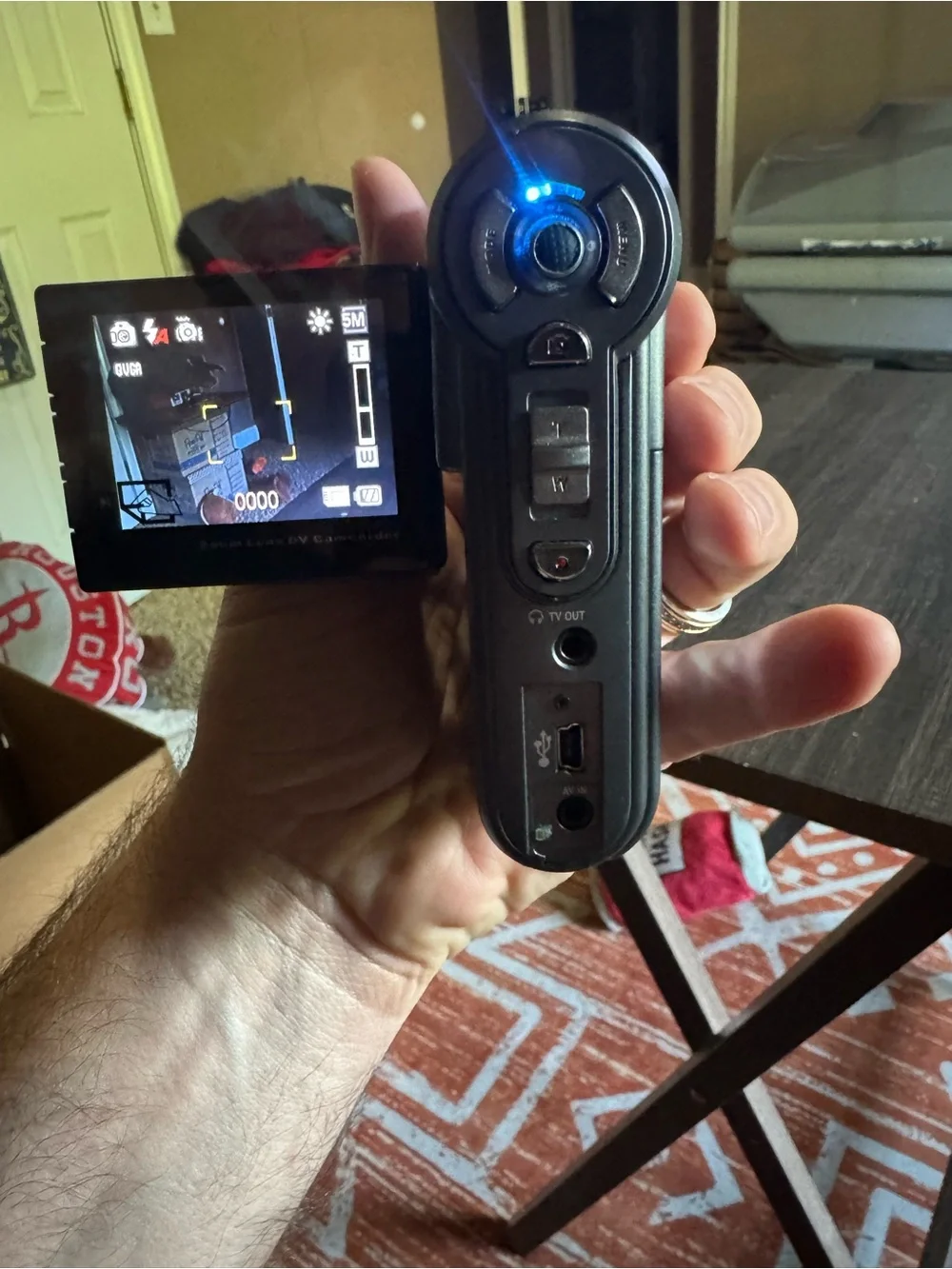 Aiptek Auto Smart Focus Action Camera / MP3 Player 24x Super Zoom Tested Working